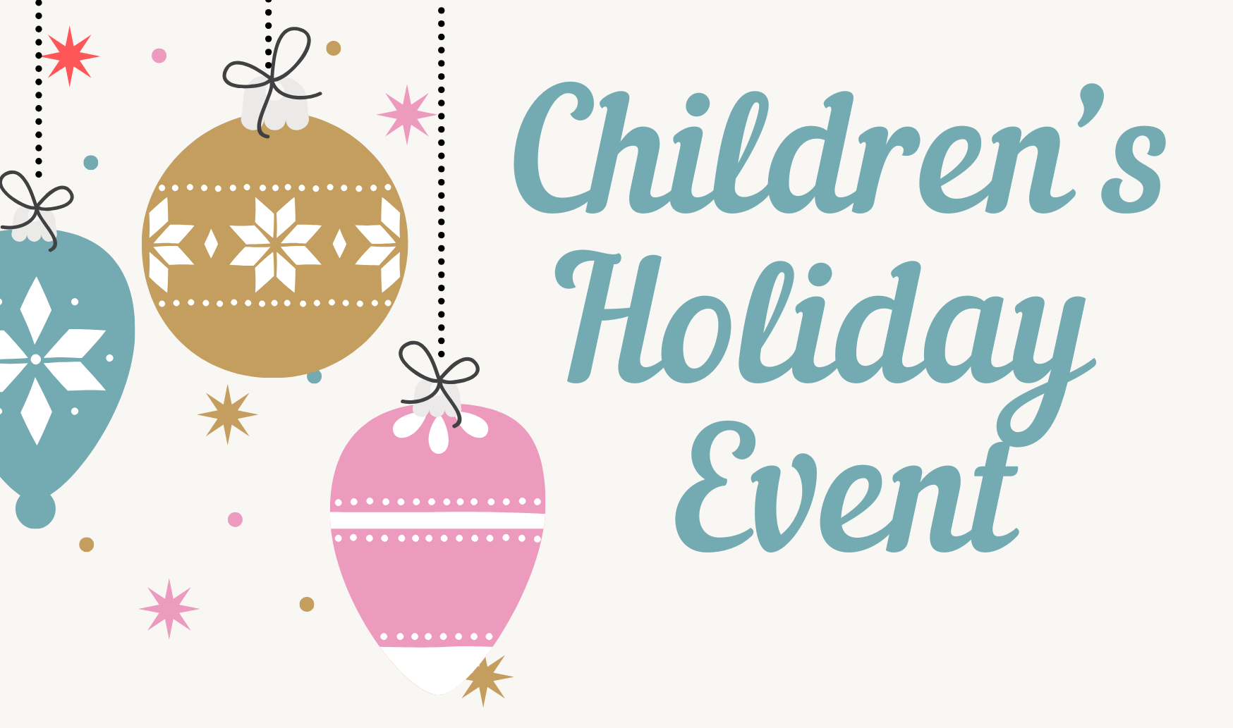 Children's Holiday Workshop
